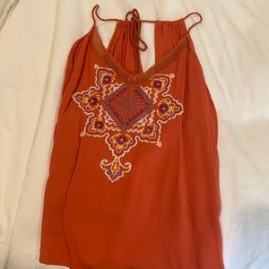 Orange Tank Top